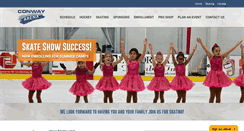 Desktop Screenshot of conwayarena.com